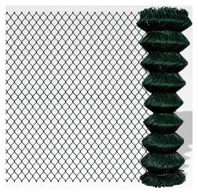 Produktbild von Maschendrahtzaun 1,5 x 25 m mit PVC-Beschichtung