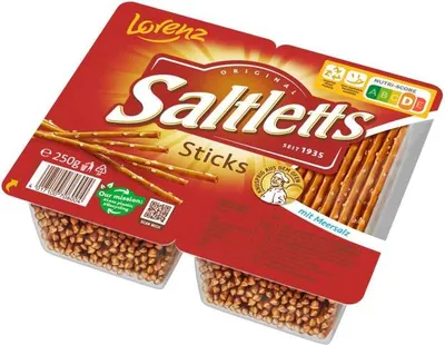 Produktbild von Lorenz Saltletts Sticks Classic 2 Frischepacks Salzstangen 250g