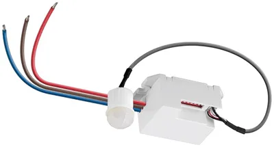 Obrázek produktu pro Infračervený detektor pohybu Goobay - pro zapuštěnou stropní montáž; Detekce 360°, dosah 6 m, pro vnitřní použití (IP20), vhodné pro LED