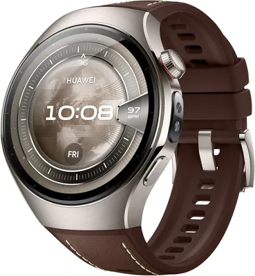 Produktbild von HUAWEI Watch 5 Smartwatch Damen Herren mit GPS SpO2 Health Sensor AMOLED Display 5ATM wasserdicht Fitnessuhr kompatibel Android iOS