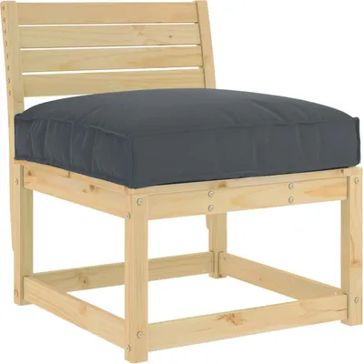 Image de vidaXL Coussin anthracite 70 x 70 x 12 cm Tissu Oxford