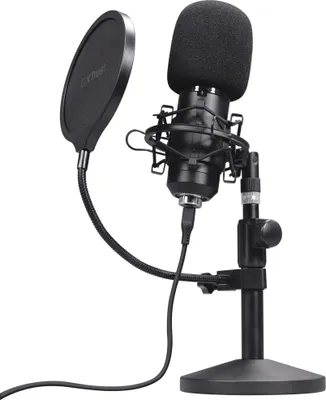 Produktbild von Trust GXT 269 Emita II Schwarz Studio-Mikrofon