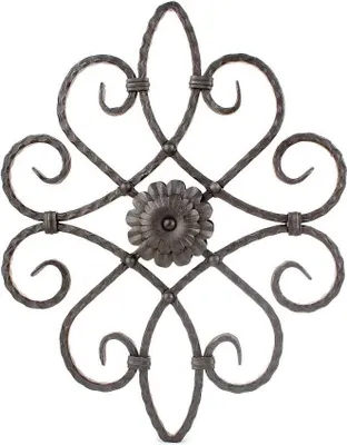 Immagine prodotto di LogistSystem - Ornamento in ferro battuto 530x430 mm - ad esempio come elemento per inferriate - ringhiere - recinzioni - cancelli - rosoni - grate 13.018.02