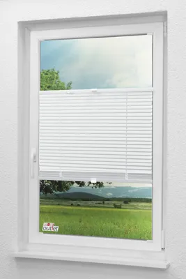 Produktbild von Alujalousie 20mm verspannt (B x H) 110cm * 130cm in weiß, frei verschiebbar