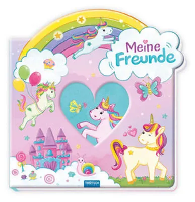 Produktbild von Trötsch Eintragealbum Meine Freunde Einhornwelt