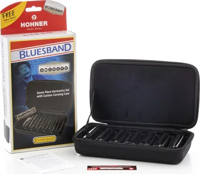 Produktbild von Hohner Blues Harp Set Bluesband 7-teilig
