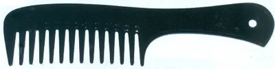 Produktbild von Griffkamm in Schwarz mit 20,5 cm Länge