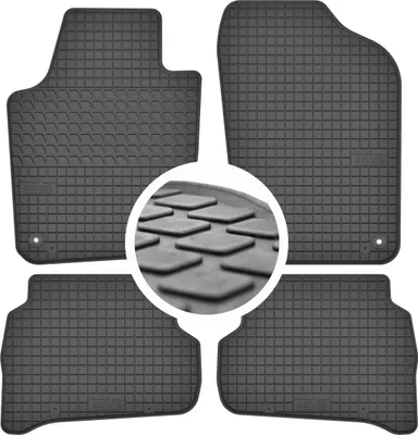 Image de Tapis de sol en caoutchouc pour VW Polo V