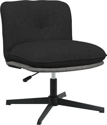 Obrázek produktu pro Otočná kancelářská židle černá textil