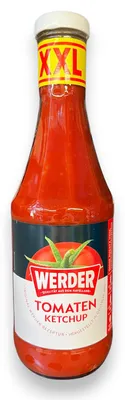 Produktbild von Werder Tomaten Ketchup (750ml Flasche)