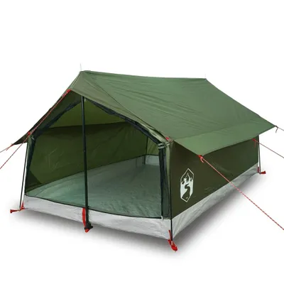 Produktbild von Campingzelt 2 Personen Olivgrün Wasserdicht