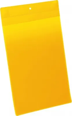 Produktbild von DURABLE Magnet-Kennzeichnungstasche, gelb/transparent, A4, Hochformat, 10/VE