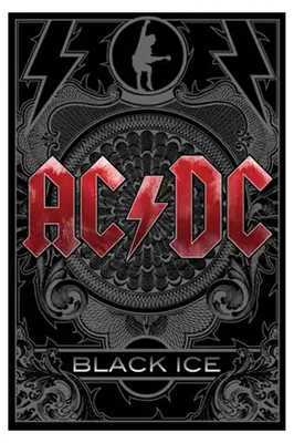 Produktbild von AC/DC - "Black Ice" Maxi-Poster CD1363 (Einheitsgröße) (Bunt)