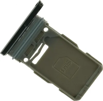 Produktbild von Simkarten Halter für Samsung Galaxy S21 5G - Tray Fach Schublade Schlitten Schwarz