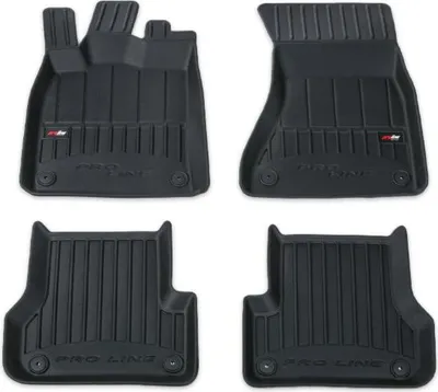 Obrázek produktu pro 2010-2018 Audi A6 Avant kombi podlahové rohože TPE černé 4 ks