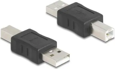 Produktbild von DELOCK USB 2.0 Adapter USB A Stecker zu USB B Stecker