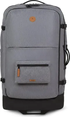 Image de CABAIA trolley sac à dos Soft Suitcase 2 Wheels Essentials Trolley 110L Getaria gris 80cm