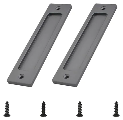 Immagine prodotto di Solidchoice - Set di 2 maniglie moderne in alluminio per porte scorrevoli