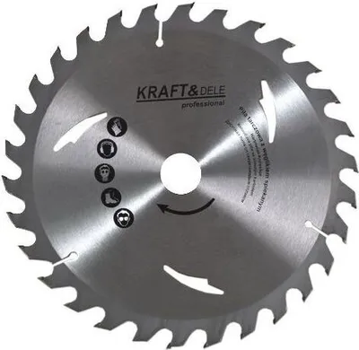 Obrázek produktu pro Kraft&Dele KD1040 pilový kotouč na dřevo 350mm 24Z