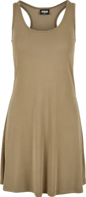Produktbild von Urban Classics Ladies - Short Racer Back Kleid khaki - 3XL