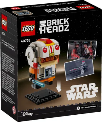 Produktbild von LEGO® BrickHeadz 40795 Luke Skywalker™ Rebellenpilot