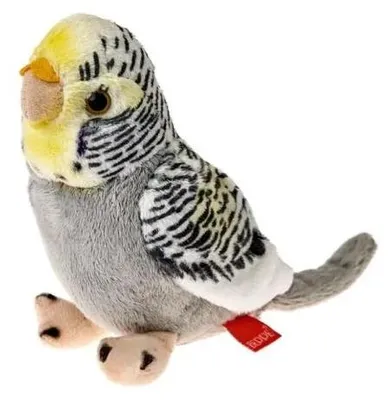 Produktbild von Beppe Stofftier Graupapagei Grau 13 cm