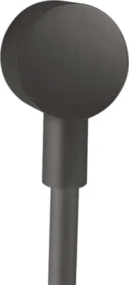 Produktbild von Schlauchanschluss AXOR STEEL Fixfit DN 15 brushed black chrome brushed black chrome