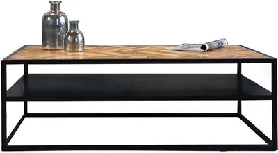 Produktbild von Famanu Salontisch Vintage - 120 x 60 x 40 CM