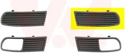 Produktbild von VAN WEZEL Lüftungsgitter Grill Stoßfänger für SEAT Ibiza II (6K1)