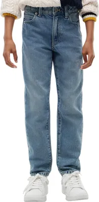 Immagine prodotto di Pantaloni jeans da bambino Tommy Hilfiger, denim blu, taglio dritto, colore blu (effetto  medio), taglia 14