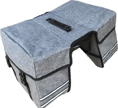 Produktbild von Fahrrad-Gepäckträgertasche, 25 l, große Kapazität, reflektierende Hartschale, für Fahrrad, Rennrad, Mountainbike, Kofferraumtasche, Rücksitzträger, Aufbewahrungstasche, Fahrradzubehör
