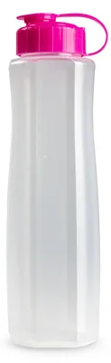 Produktbild von Plasticforte Kunststoff-Wasserflasche - 1500 ml - rosa - Trinkflasche