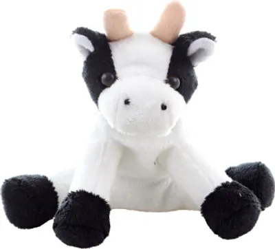 Image de Vache en peluche 15 cm