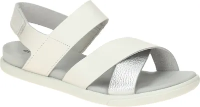 Produktbild von Ecco SAMARA Damen Sandalette - Riemchen Sandalen weiß Freizeit NEU