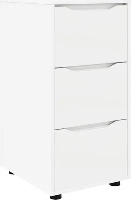 Produktbild von vidaXL Aufbewahrungsschrank Weiß 40 x 48 x 81 cm Holzwerkstoff
