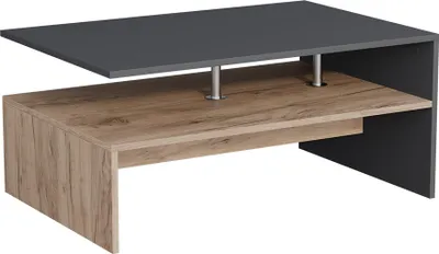 Zdjęcie produktu dla Stolik kawowy Vicco Amato Antracyt/złoty dąb 90 x 52.6 cm, Model 57832