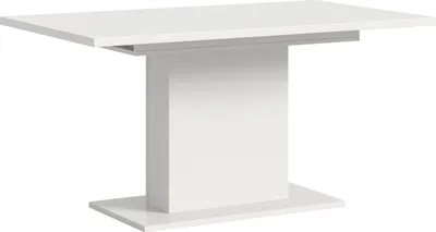 Produktbild von Kulissen-Esstisch >Motion< ausziehbar 190cm, in Weiß - 150/190x76x90cm (BxHxT)