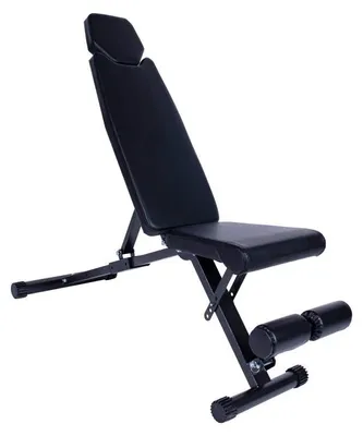 Obrázok produktu pre Gorilla Sports Skladacia posilňovacia lavica 145 x 46 cm, čierna