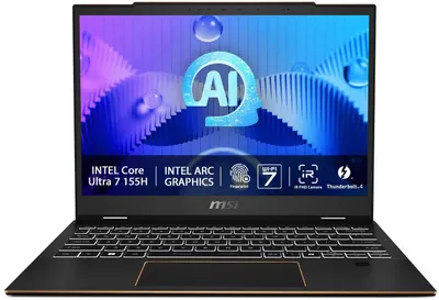 MSI, Summit E13 AI Evo A1MTG-052UK, Intel Core Ultra 7, 32 GB, 1 TB, Ne — snímek 1