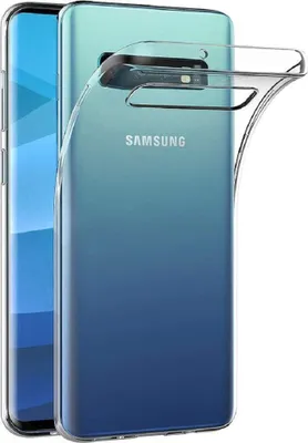 Produktbild von Wisam Schutzhülle für Samsung Galaxy S10 Plus 6,4" Silikon Clear Case Transparent