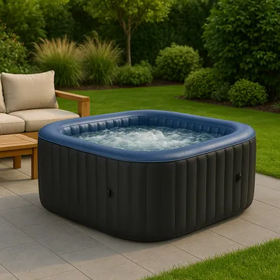 Produktbild von MSPA Außen-Whirlpool TEKAPO 158x158x68 cm - aufblasbarer Whirlpool für den Garten oder die Terrasse