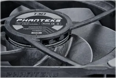 Image de Phanteks PH-F120T30_BG Système de refroidissement pour ordinateur Ventilateur 12 cm Noir 1 pièce(s) (PH-F120T30_BG)