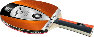 Produktbild von Tischtennis Sunflex TT-Schläger Motion A25 orange schwarz