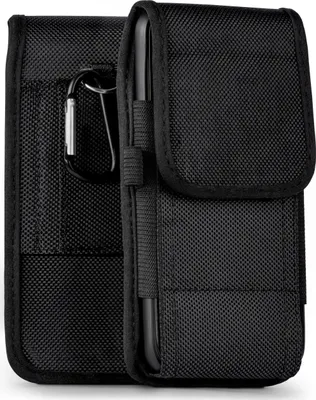 Produktbild von moex® Agility Case kompatibel mit BlackBerry KEY2 - Handy Gürteltasche, Schwarz