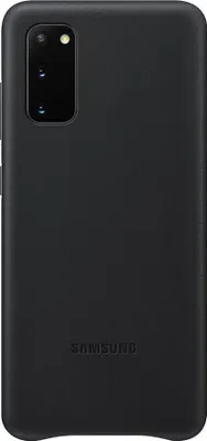 Image de SAMSUNG EF-VG980LB - Coque cuir GALAXY S20 Noir