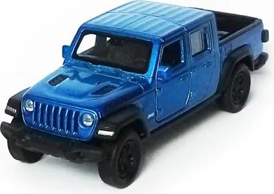 Produktbild von Jeep 2020 Gladiator FCA mit Rückzug Motor Metall Modellauto Modell Auto Spielzeugauto Kinder Geschenk 46 (Blau-Metallic)