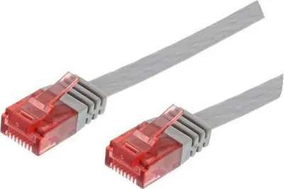 Obrázek produktu pro Microconnect V-UTP60025-FLAT, 0,25 m, Cat6, U/UTP (UTP), RJ-45, RJ-45, Šedá