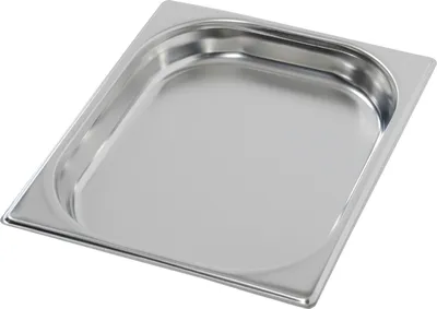 Produktbild von GN-Behälter mit verstärktem Rand - Blech 1/2GN, 40 mm tief