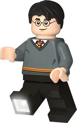 Produktbild von LEGO Harry Taschenlampe LED-Taschenlampe für Potterheads Kinderspielzeug 127mm große Figur TO49 Inklusive 1 AA Batterie