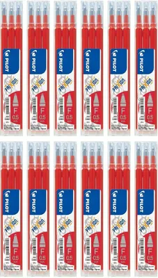 Produktbild von Pilot Frixion Ball Ersatzminen 0.5 rot- 36er-Set